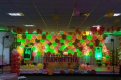 3D Paper Floral And Hangings Theme Backdrops-18