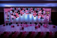 3D Paper Floral And Hangings Theme Backdrops-4