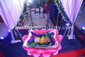 cradle ceremony decoration